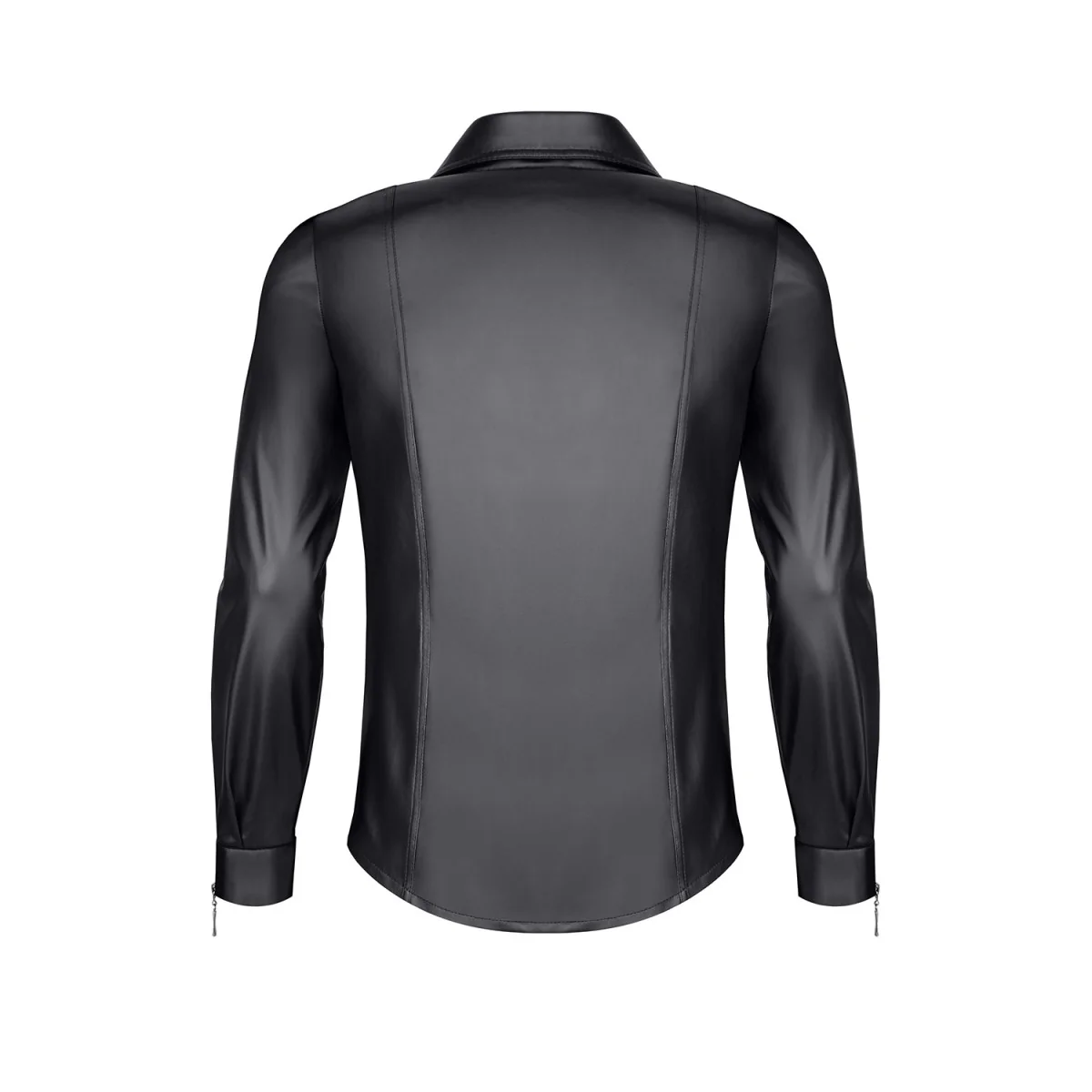 LANGARM HERREN SHIRT RMPASQUALE001 SCHWARZ VON REGNES FETISH PLANET