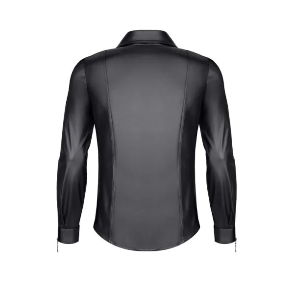 LANGARM HERREN SHIRT RMPASQUALE001 SCHWARZ VON REGNES FETISH PLANET
