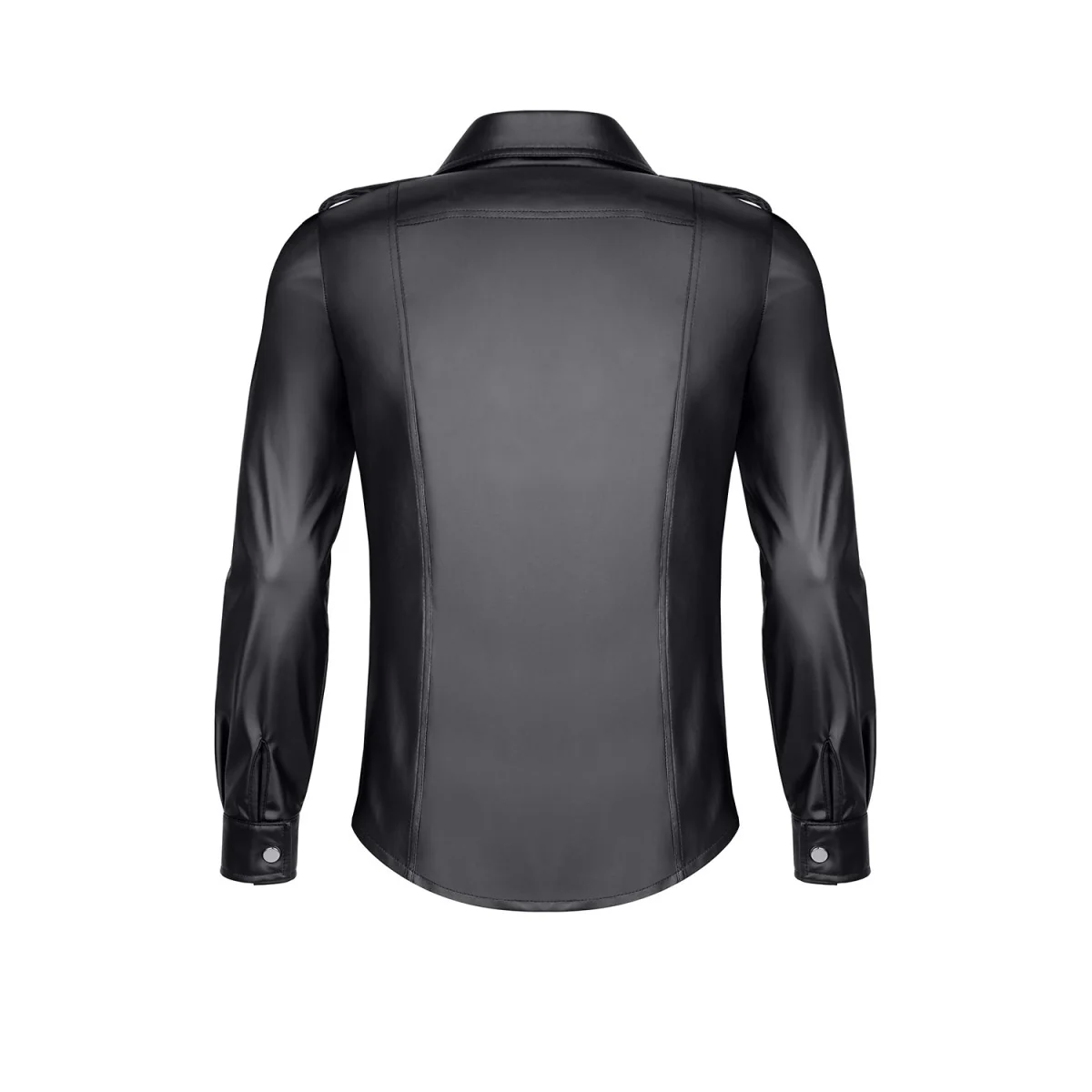 LANGARM HERREN SHIRT RMNATALE001 SCHWARZ VON REGNES FETISH PLANET
