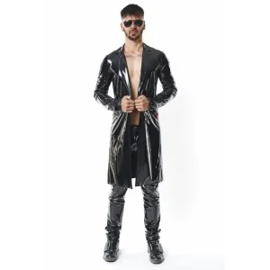 Halblanger Herren Lack-Mantel RMStefano by RFP nextGEN Collection kaufen | Fesselliebe