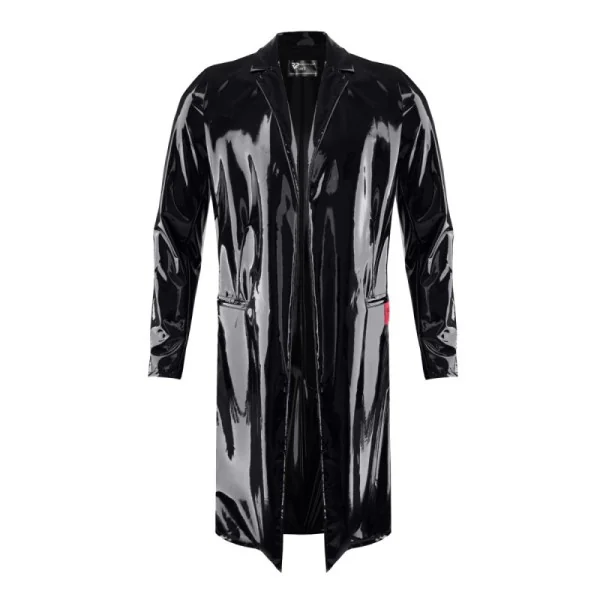 Halblanger Herren Lack-Mantel RMStefano by RFP nextGEN Collection kaufen | Fesselliebe