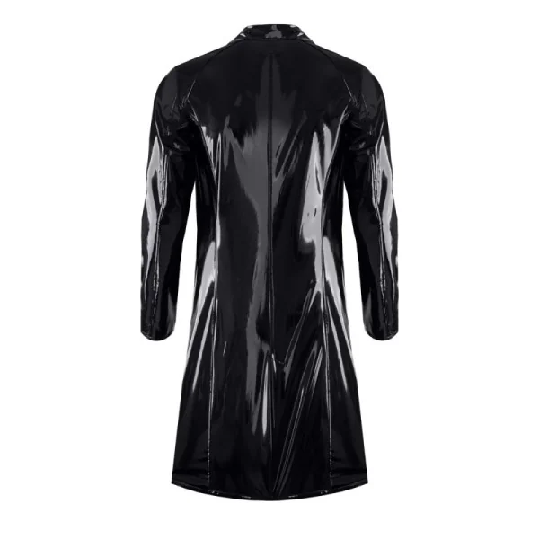 Halblanger Herren Lack-Mantel RMStefano by RFP nextGEN Collection kaufen | Fesselliebe