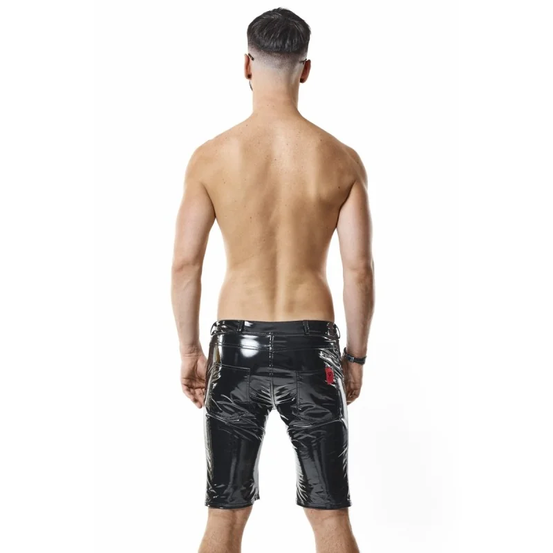 Herren Pvc Shorts Rmflaviopvc Schwarz von Nextgen Collection kaufen | Fesselliebe 2