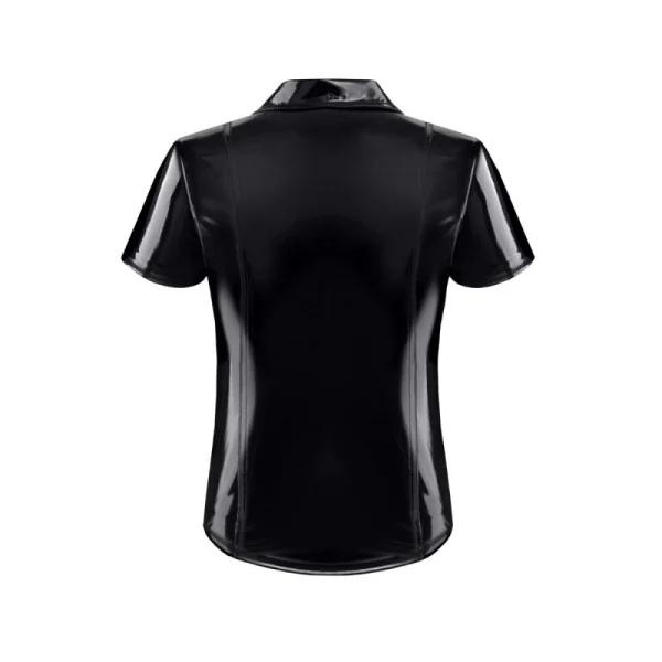 Pvc Herren Polo Shirt Rmroccopvc Schwarz von Nextgen Collection kaufen | Fesselliebe