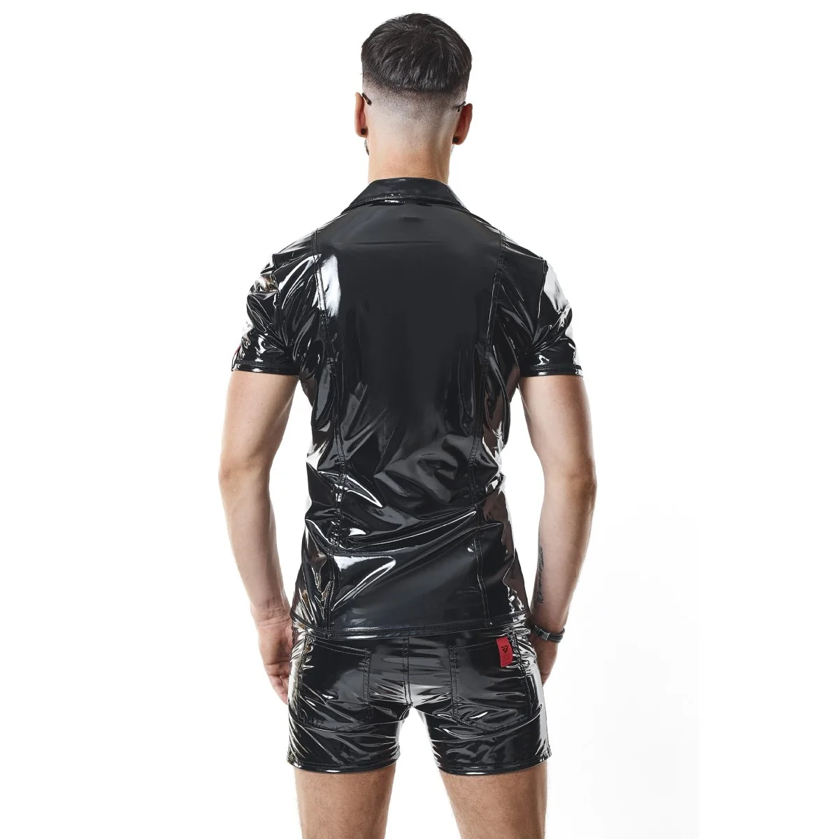 Pvc Polo Shirt Rmrodolfopvc Schwarz von Nextgen Collection kaufen | Fesselliebe