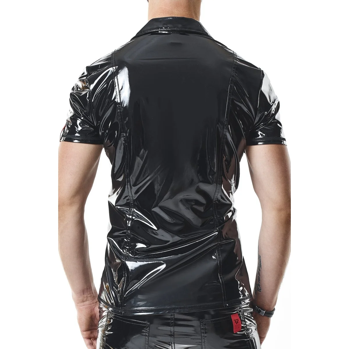 Pvc Polo Shirt Rmrodolfopvc Schwarz von Nextgen Collection kaufen | Fesselliebe