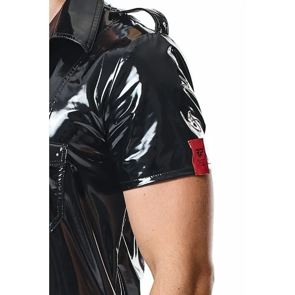 Pvc Herren T-Shirt Rmleonardopvc Schwarz Nextgen Collection kaufen | Fesselliebe