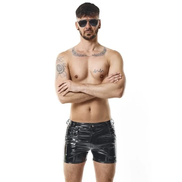 Herren Pvc Shorts Rmfabianopvc Schwarz von Nextgen Collection kaufen | Fesselliebe