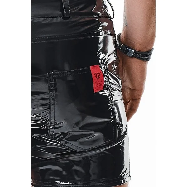 Herren Pvc Shorts Rmfabianopvc Schwarz von Nextgen Collection kaufen | Fesselliebe