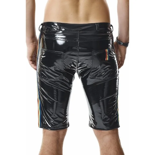 Herren Pvc Shorts Rmumbertorbw Schwarz von Pride Festih Line kaufen | Fesselliebe