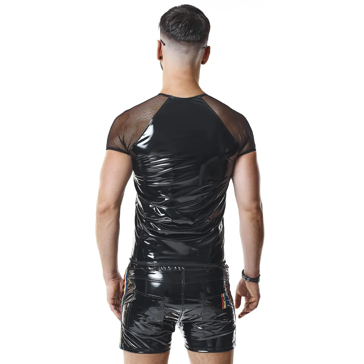 Pvc Herren T-Shirt Rmsandrorbw Schwarz von Pride Festih Line kaufen | Fesselliebe