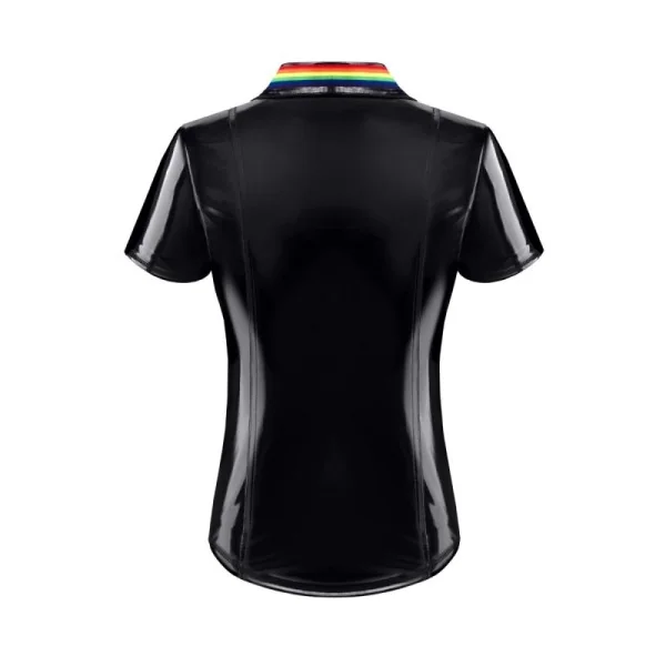 Pvc Polo Shirt Rmraffaelerbw Schwarz von Pride Festih Line kaufen | Fesselliebe