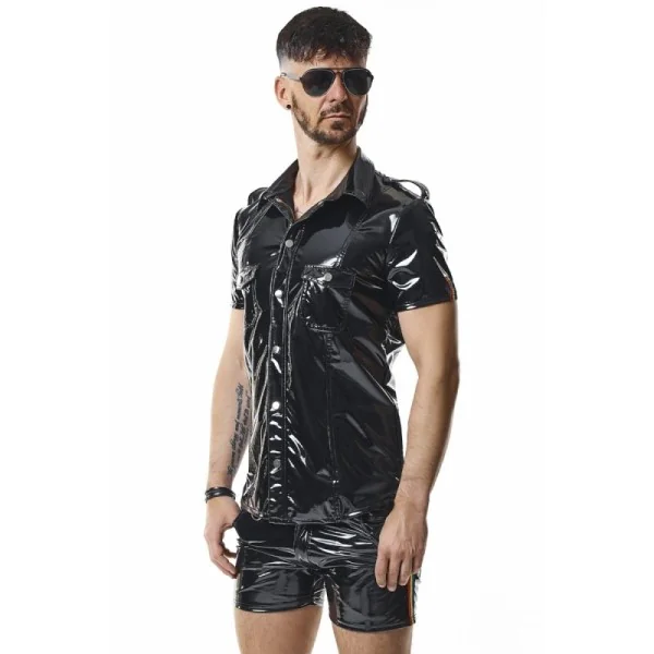 Pvc Herren T-Shirt Rmluigirbw Schwarz von Pride Festih Line kaufen | Fesselliebe