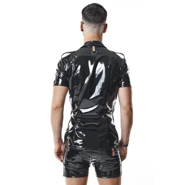 Pvc Herren T-Shirt Rmluigirbw Schwarz von Pride Festih Line kaufen | Fesselliebe
