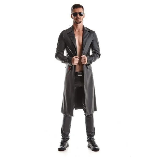 Halblanger Herren Mantel Rmmassiomo001 von Regnes Fetsih Plante Red Mark 2 kaufen | Fesselliebe