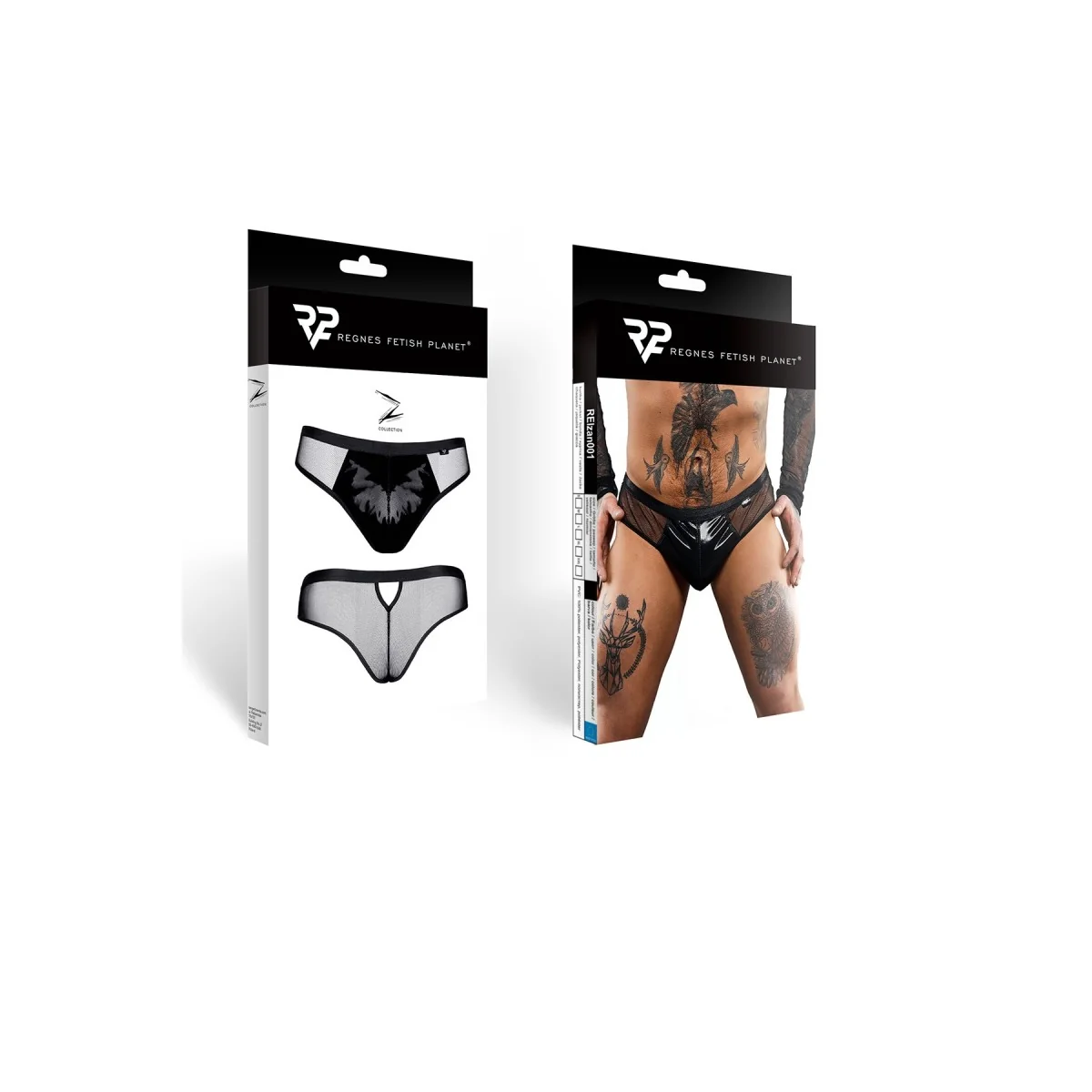 Netz-Slip Reizan001 Schwarz von Rfp Razor’s Edge Kollektion kaufen | Fesselliebe