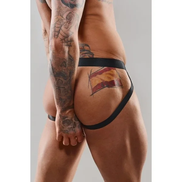 Jock Strap Repatrick001 Schwarz/Rot von Rfp Razor’s Edge Kollektion kaufen | Fesselliebe