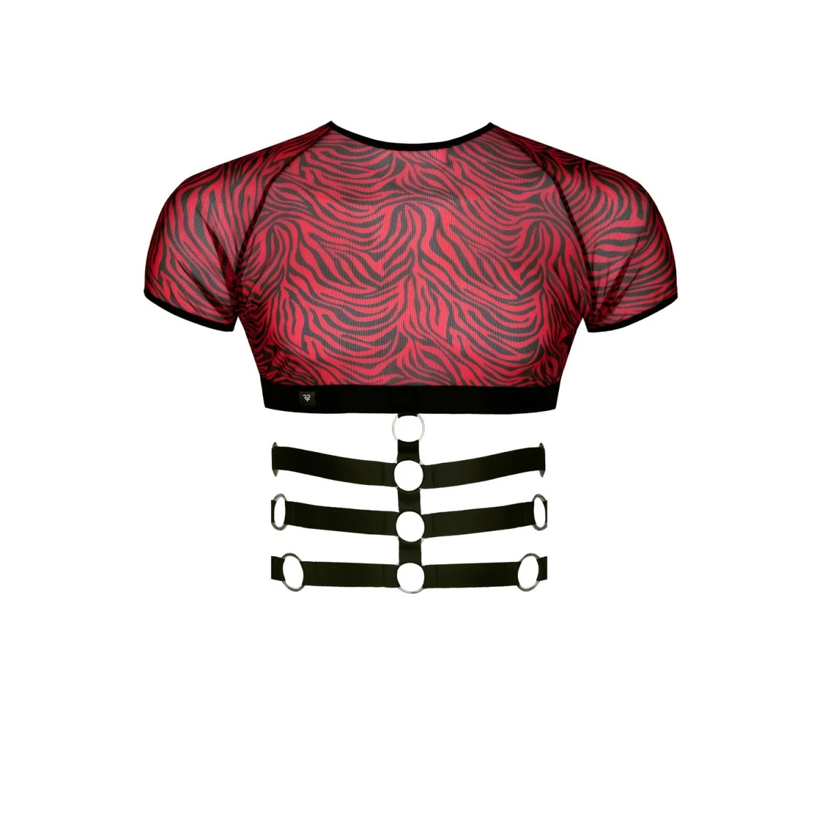 Harness T-Shirt Rerodrigo001 Schwarz/Rot von Rfp Razor’s Edge Kollektion kaufen | Fesselliebe