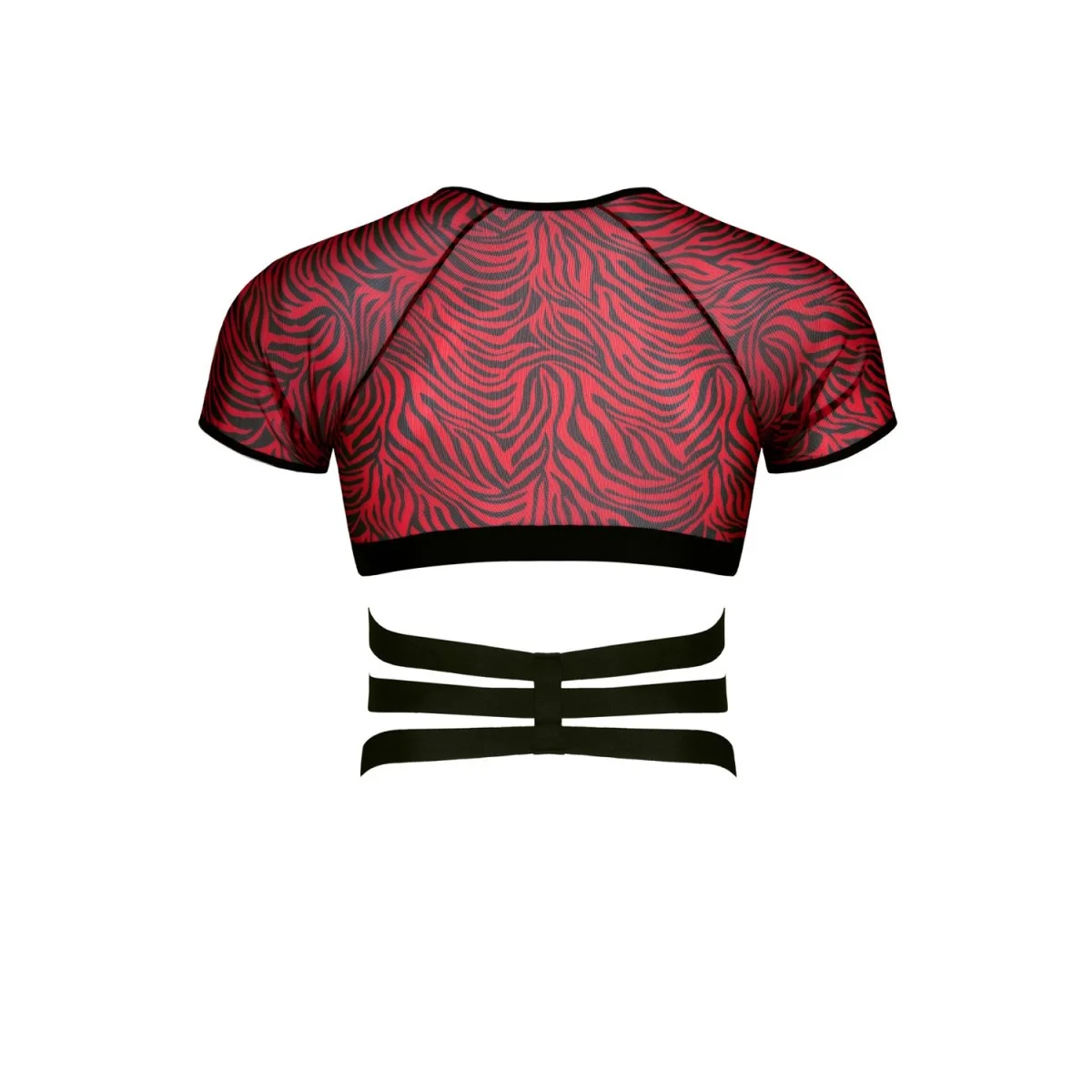 Harness T-Shirt Rerodrigo001 Schwarz/Rot von Rfp Razor’s Edge Kollektion kaufen | Fesselliebe