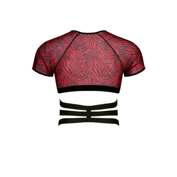 Harness T-Shirt Rerodrigo001 Schwarz/Rot von Rfp Razor’s Edge Kollektion kaufen | Fesselliebe