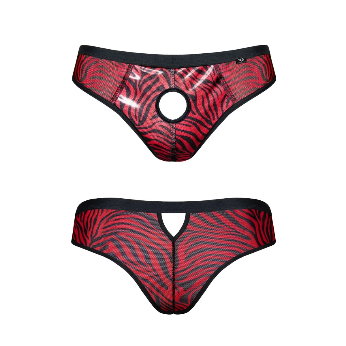 Netz-Slip Reandres001 Schwarz/Rot von Rfp Razor’s Edge Kollektion kaufen | Fesselliebe