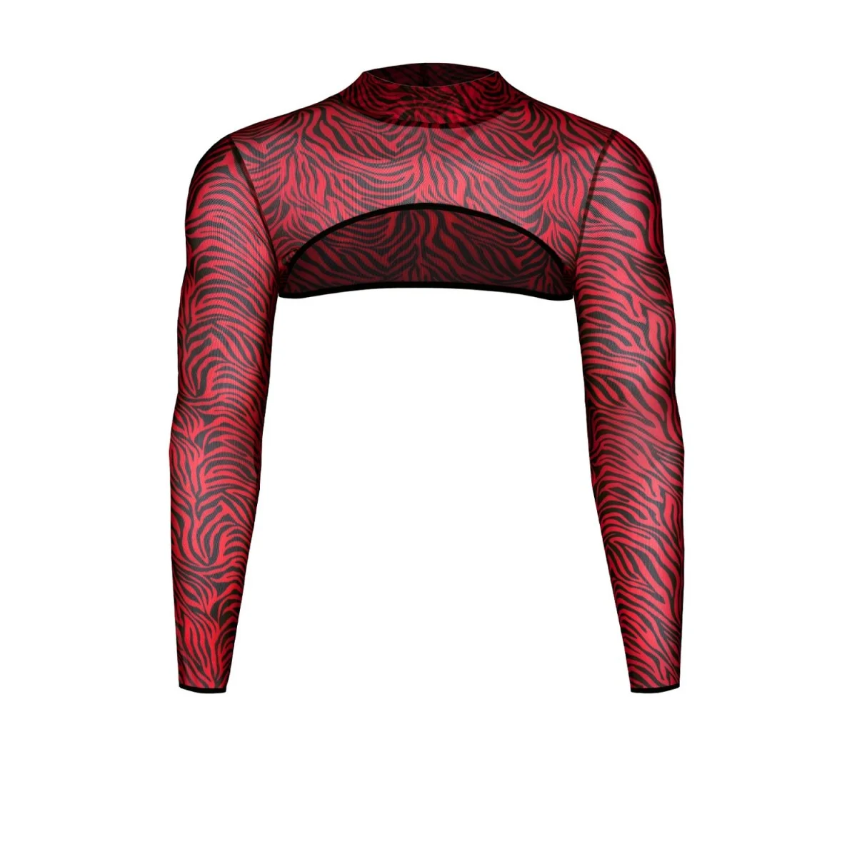 Crop Top Releonel001 Schwarz/Rot von Rfp Razor’s Edge Kollektion kaufen | Fesselliebe