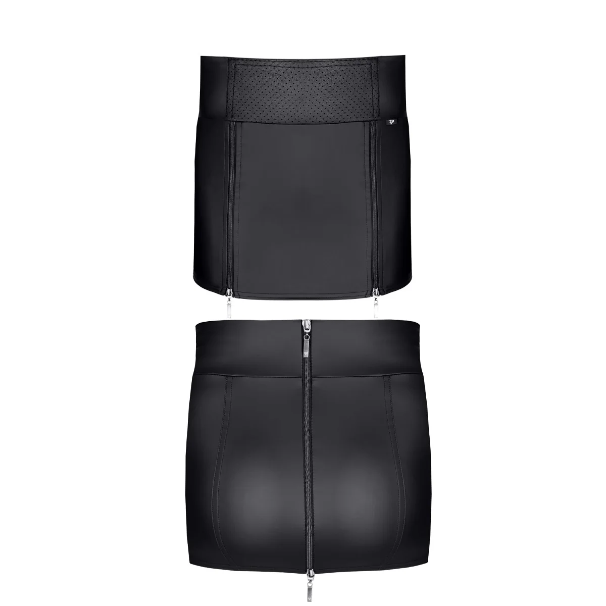 kurzer Rock BOJorge001 schwarz kaufen | Fesselliebe