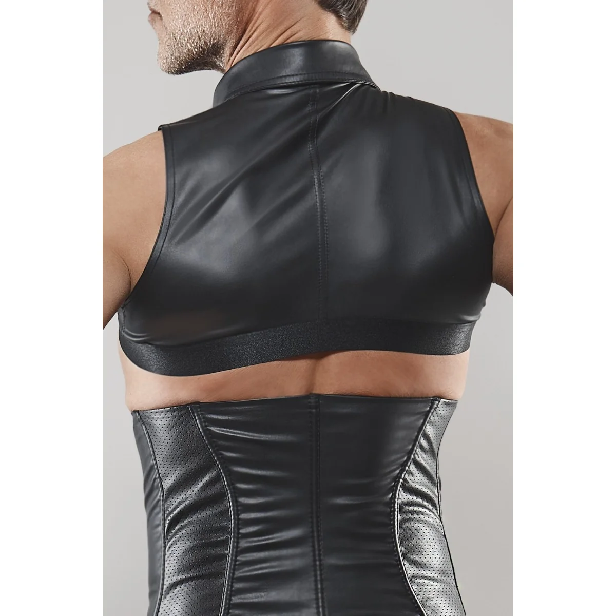 extra kurzes Shirt BOAlvaro001 schwarz kaufen | Fesselliebe