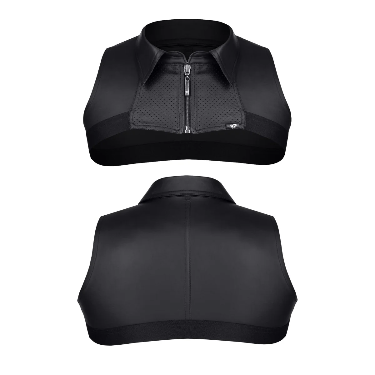 extra kurzes Shirt BOAlvaro001 schwarz kaufen | Fesselliebe