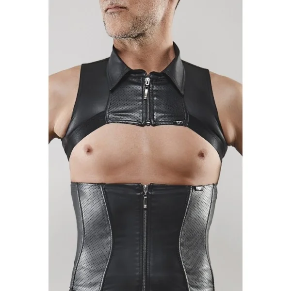 extra kurzes Shirt BOAlvaro001 schwarz kaufen | Fesselliebe