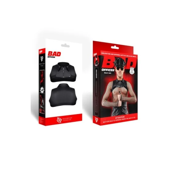 extra kurzes Shirt BOAlvaro001 schwarz kaufen | Fesselliebe