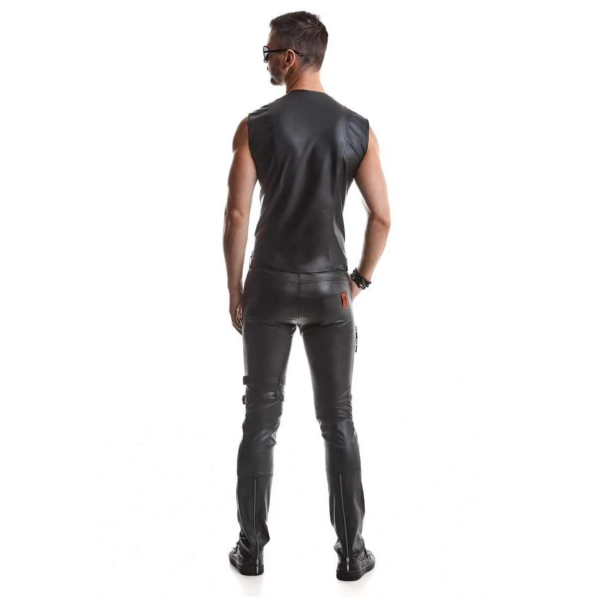 Herren Weste Rmottaviano001 Schwarz - kaufen | Fesselliebe