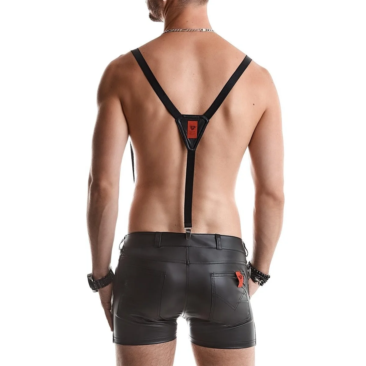 Herren Hoseträger Rmgino001 Schwarz von Regnes Fetish Planet kaufen | Fesselliebe