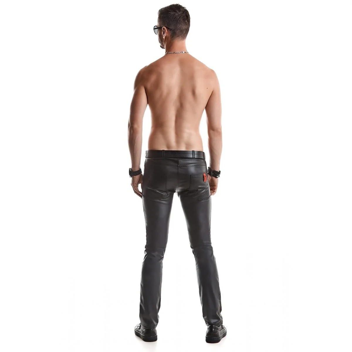 Lange Herren Hose Rmvincenzo001 Schwarz von Regnes Fetish Planet kaufen | Fesselliebe