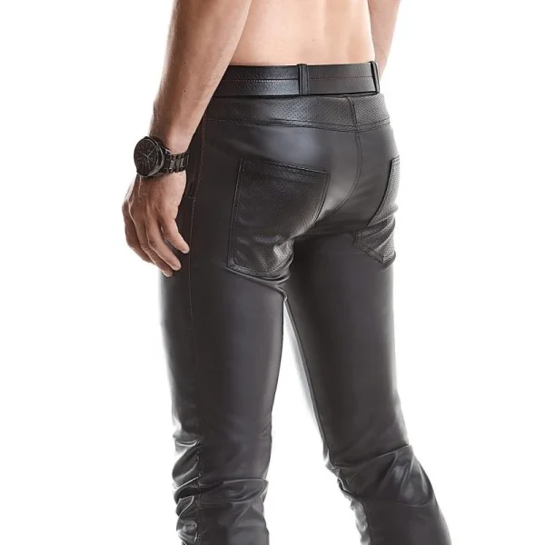 Lange Herren Hose Rmvincenzo001 Schwarz von Regnes Fetish Planet kaufen | Fesselliebe