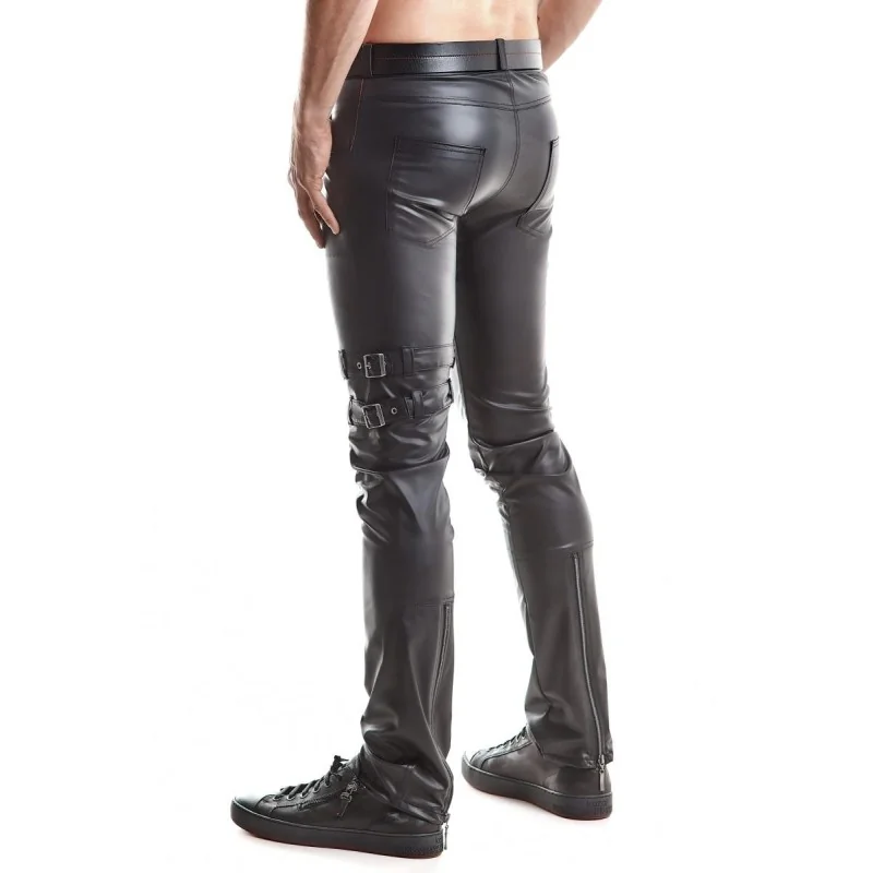 Lange Herren Hose Rmtommaso001 Schwarz von Regnes Fetish Planet kaufen | Fesselliebe 2