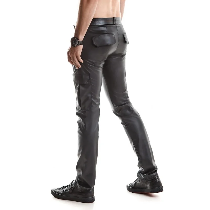 Lange Herren Hose Rmmatteo001 Schwarz von Regnes Fetish Planet kaufen | Fesselliebe 2