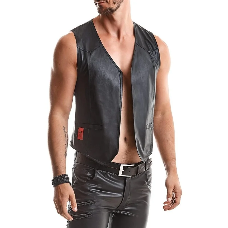 Herren Weste Rmoliver001 Schwarz von Regnes Fetish Planet kaufen | Fesselliebe