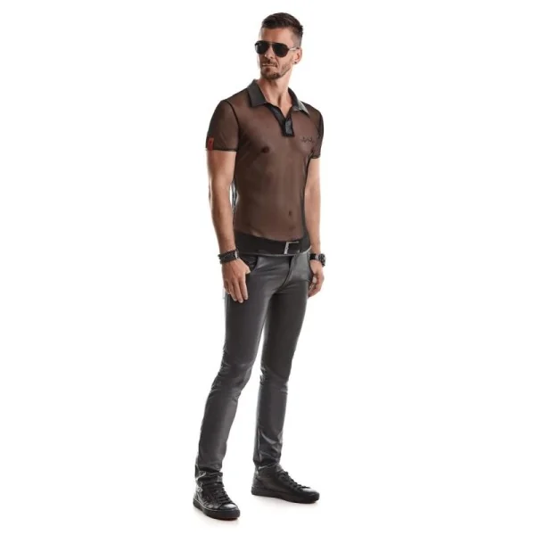 Herren T-Shirt Rmroberto001 Schwarz von Regnes Fetish Planet kaufen | Fesselliebe