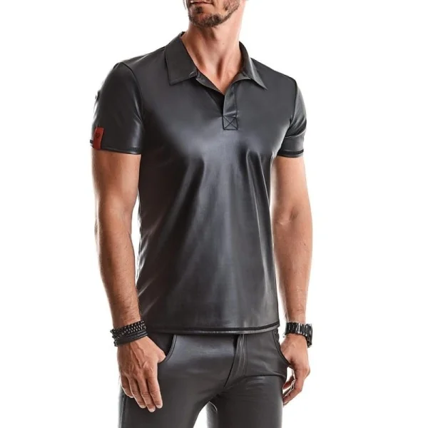 Herren T-Shirt Rmromano001 Schwarz von Regnes Fetish Planet kaufen | Fesselliebe