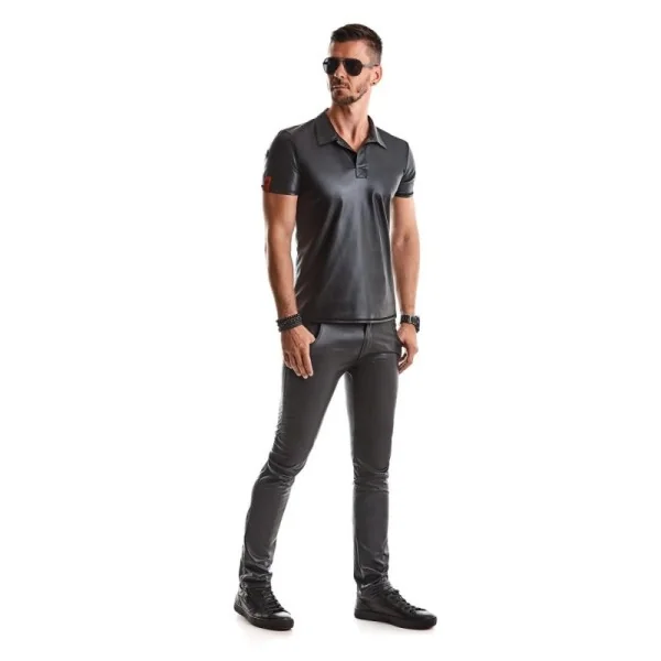 Herren T-Shirt Rmromano001 Schwarz von Regnes Fetish Planet kaufen | Fesselliebe