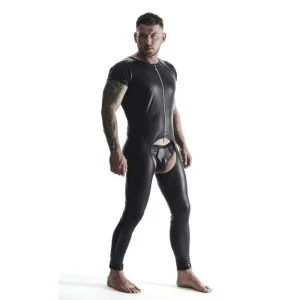 Herren Overall Ove001 Schwarz von Regnes Fetish Planet kaufen | Fesselliebe