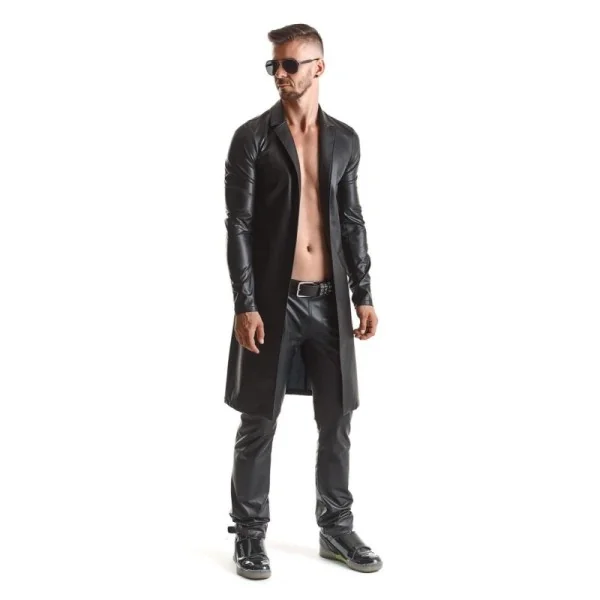 Herren Mantel Rmsergio001 Schwarz von Regnes Fetish Planet kaufen | Fesselliebe