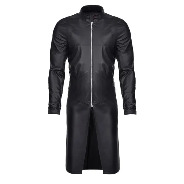 Herren Mantel Rmmario001 Schwarz von Regnes Fetish Planet kaufen | Fesselliebe