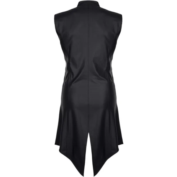 Halblanger Herren Mantel Rmmarco001 Schwarz von Regnes Fetish Planet kaufen | Fesselliebe