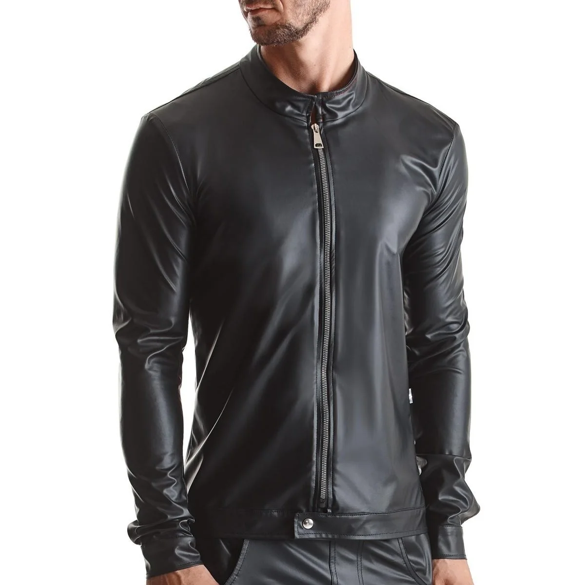 Herren Jacke Rmgiorgio001 Schwarz von Regnes Fetish Planet kaufen | Fesselliebe