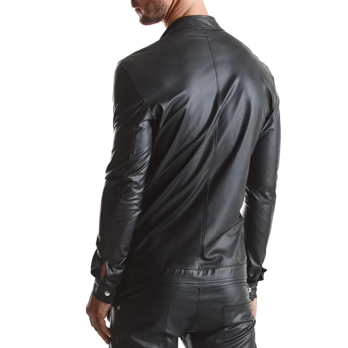 Herren Jacke Rmgiorgio001 Schwarz von Regnes Fetish Planet kaufen | Fesselliebe