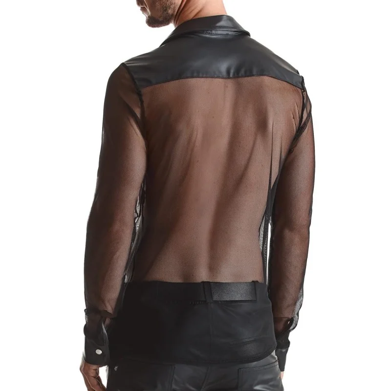 Herren Hemd Rmcesare001 Schwarz von Regnes Fetish Planet kaufen | Fesselliebe 2