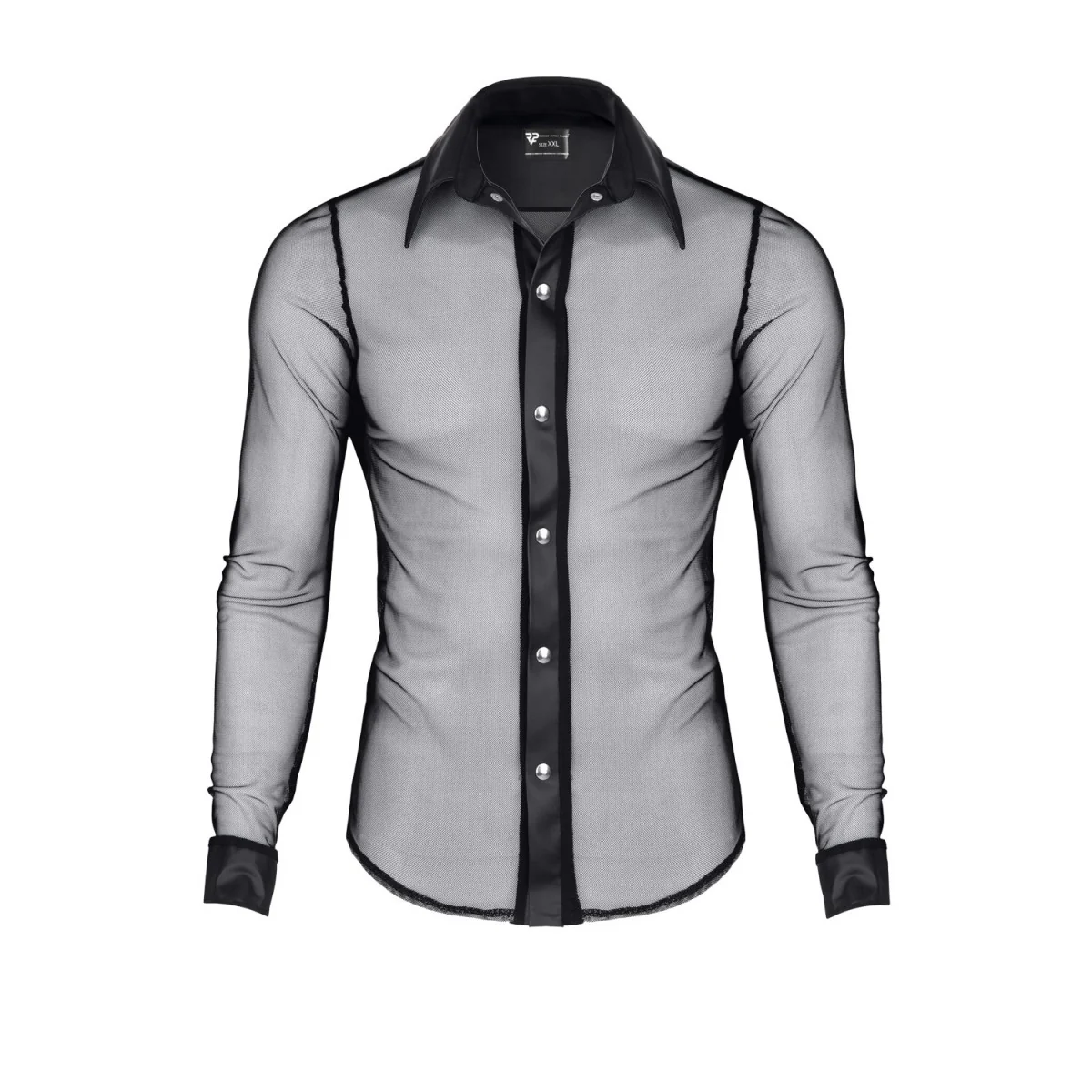 Herren Hemd Rmcesare001 Schwarz von Regnes Fetish Planet kaufen | Fesselliebe