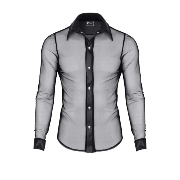 Herren Hemd Rmcesare001 Schwarz von Regnes Fetish Planet kaufen | Fesselliebe